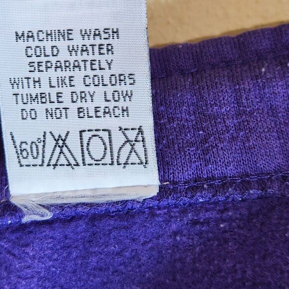 Vintage The Disney Catalog Purple Unisex Graphic Eeyore Fleece 90s Sweatpants - Picture 9 of 10